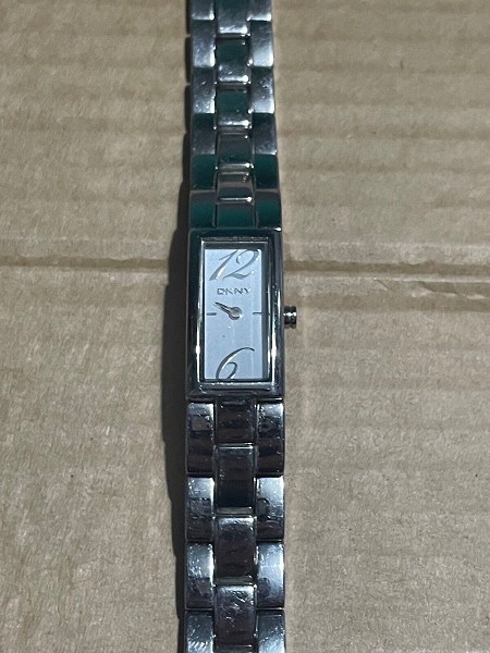 DKNY ladies quartz watch with stainless steel bracelet