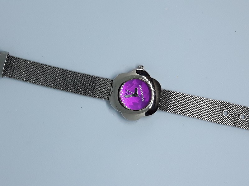 Carvel Ladies Watch with flower shaped face