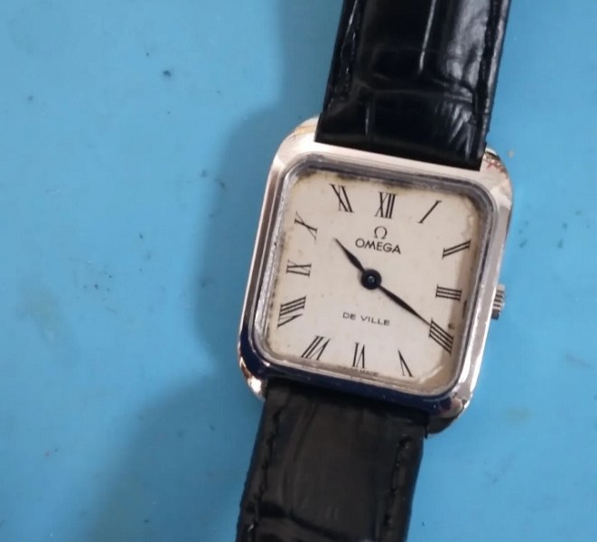 Omega gold plated ladies watch fully working